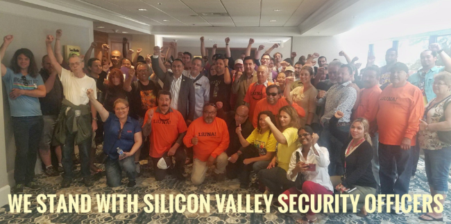 Security officers at the bargaining table demand to be heard